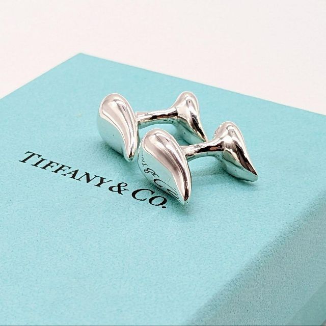 TIFFANY men's  silver カフリンクス