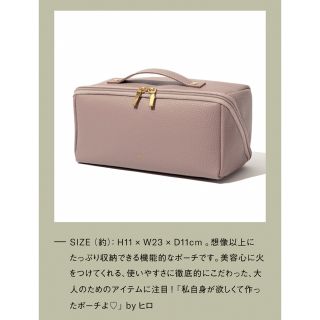 オトナミューズ　付録(ポーチ)
