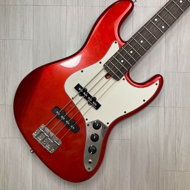 【5022】ダンカン搭載 Bacchus JAZZ BASS RED バッカス