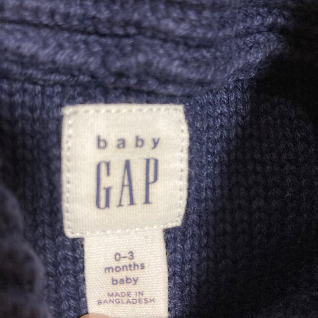 GAP(ギャップ)のGAP カーディガン キッズ/ベビー/マタニティのベビー服(~85cm)(カーディガン/ボレロ)の商品写真