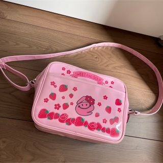 BeBe - キッズ　ショルダーバッグ　通園バッグ　かばん　入園準備　女の子　ピンク　べべ