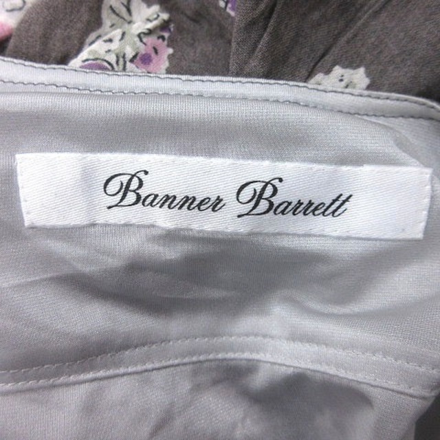 Banner Barrett(バナーバレット)のバナーバレット ワンピース ミニ 花柄 長袖 38 マルチカラー レディースのワンピース(ミニワンピース)の商品写真