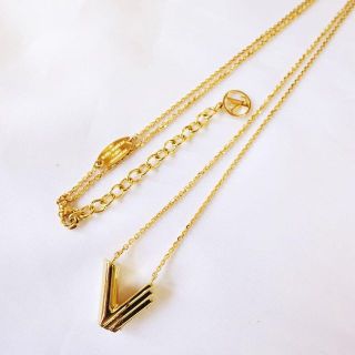 LOUIS VUITTON - 新品仕上げ済☆ルイヴィトン ネックレス・LV&ME V