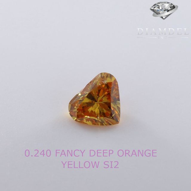 イェローダイヤモンドルース/ F.D.O.YELLOW/ 0.240 ct.