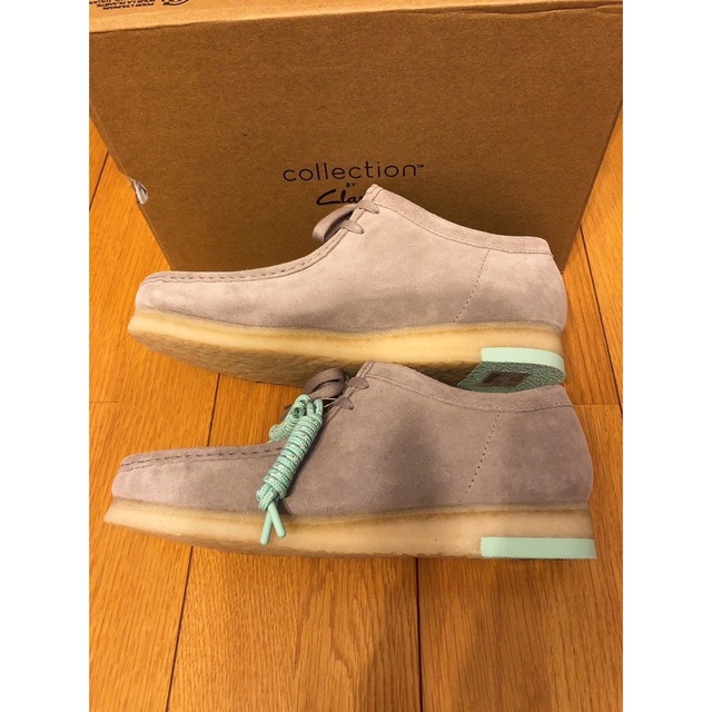 Clarks - 【新品】Clarks Originalsクラークス ワラビーブーツ グレー