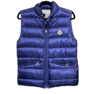 正規品】MONCLER モンクレール GUI サイズ1 ダウンベスト ブルー-