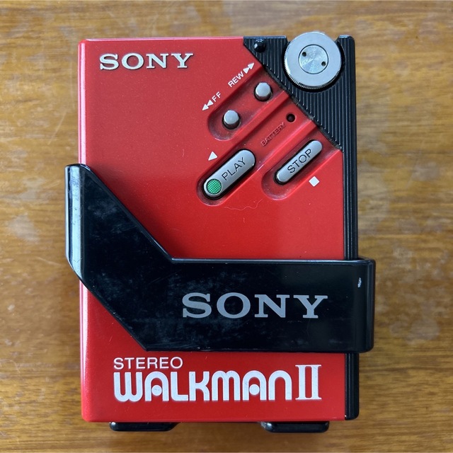 SONY STEREO WALKMAN Ⅱ 赤