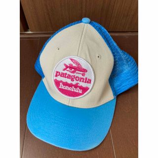 パタゴニア(patagonia)のパタゴニア　新品　メッシュ帽子　キッズワンサイズ(帽子)