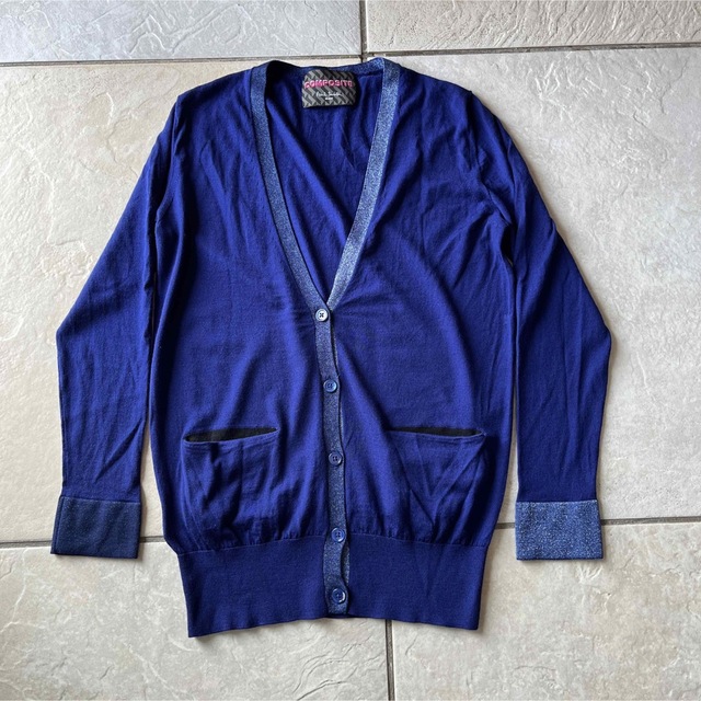 Paul Smith - ポールスミス オシャレ ウール カーディガン ブルー