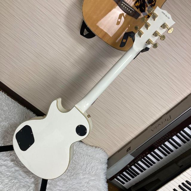 5034】grass roots Les Paul model White | testes.metalesp.com.br