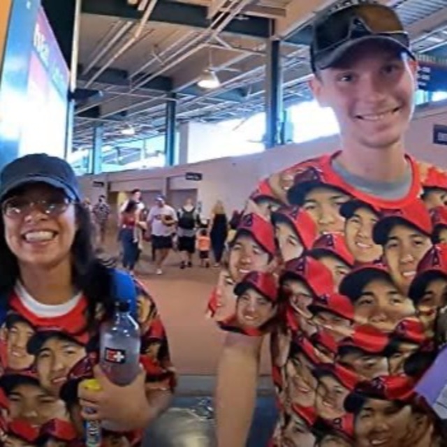 最大60%オフ! 大谷翔平選手 顔だらけTシャツ XL 米国輸入正規品 未
