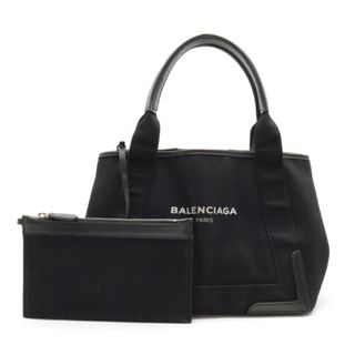 バレンシアガ(BALENCIAGA) ネイビーカバ トートバッグS！新品！新ロゴ