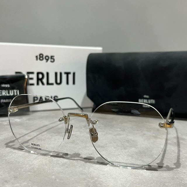 新品 BERLUTI ベルルッティ BL50010U 016 メガネ サングラス | vuzelia.com