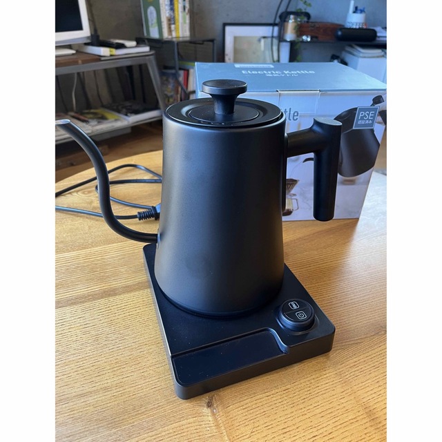 電気ケトル Electric Kettle 温度調節 細口 スマホ/家電/カメラの生活家電(電気ケトル)の商品写真