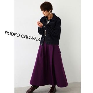 ロデオクラウンズ(RODEO CROWNS)のロングスカート/ロデオクラウンズ・パープル(ロングスカート)