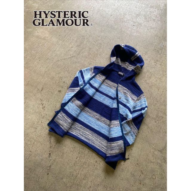 HYSTERIC GLAMOUR - HYSTERIC GLAMOUR ニットパーカー カーディガンの ...