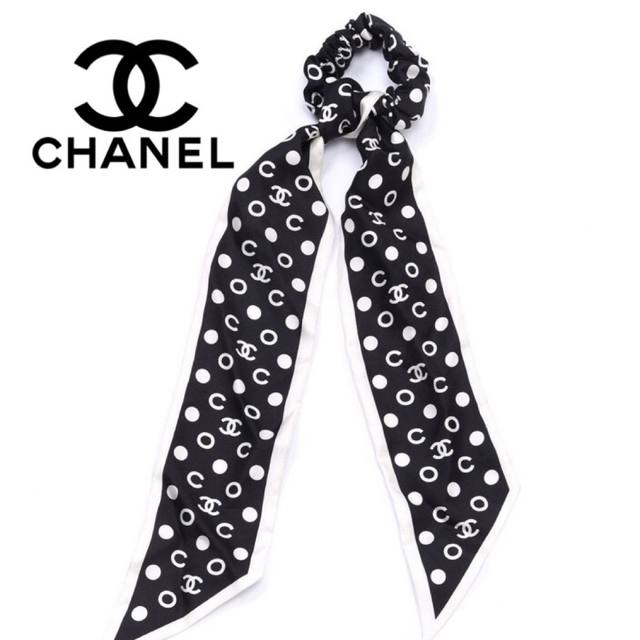 CHANEL　シュシュ　ツイリー