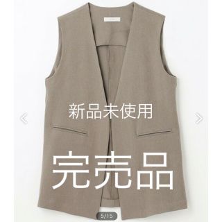 エニィファム(anyFAM)の【洗える】ウーリッシュジレ　完売品(ベスト/ジレ)