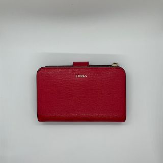 フルラ(Furla)のFURLA フルラ 折り財布 二つ折り 赤 レッド レザー(折り財布)