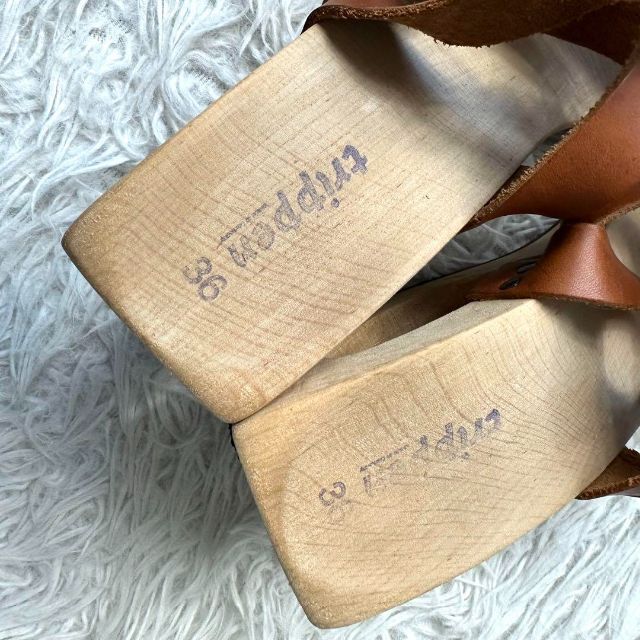 【美品】trippen トリッペン サンダル Ritzy レザー ブラウン