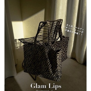 glam lips POPUP トートバッグ