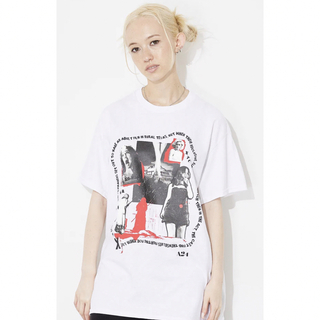 エックスガール(X-girl)のTシャツ X-girl×X×A24 S/S TEE エックスガール　(Tシャツ(半袖/袖なし))