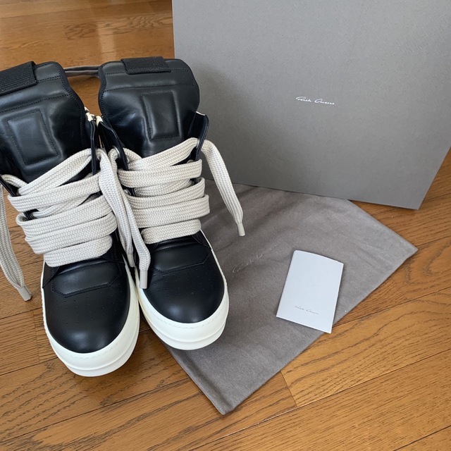 Rick Owens(リックオウエンス)のメンズ RICK OWENS Geobasket ジオバスケット スニーカー メンズの靴/シューズ(スニーカー)の商品写真