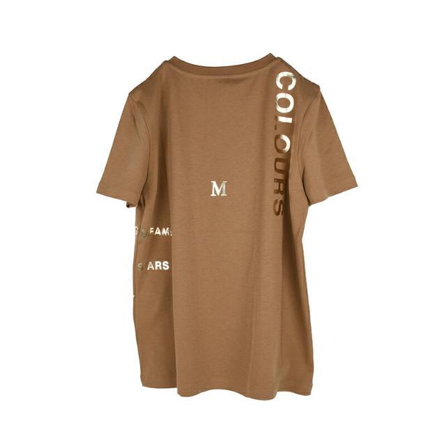 'S Max Mara(エスマックスマーラ)のS Max Mara エスマックスマーラ GILBERT キャメル半袖Tシャツ イタリア正規品 新品 2399710331.650 キャメル レディースのトップス(Tシャツ(半袖/袖なし))の商品写真