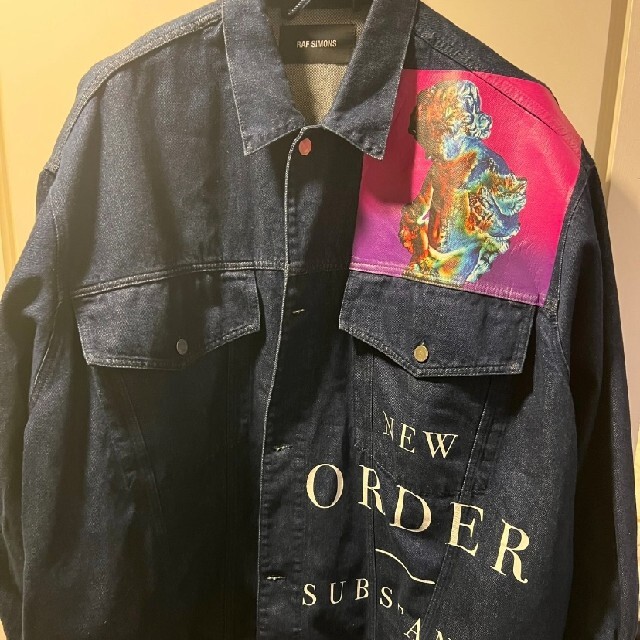 RAF SIMONS NEW ORDER オーバーサイズ デニムジャケット S