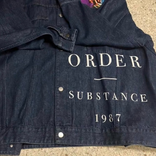 RAF SIMONS NEW ORDER オーバーサイズ デニムジャケット XS 激安人気