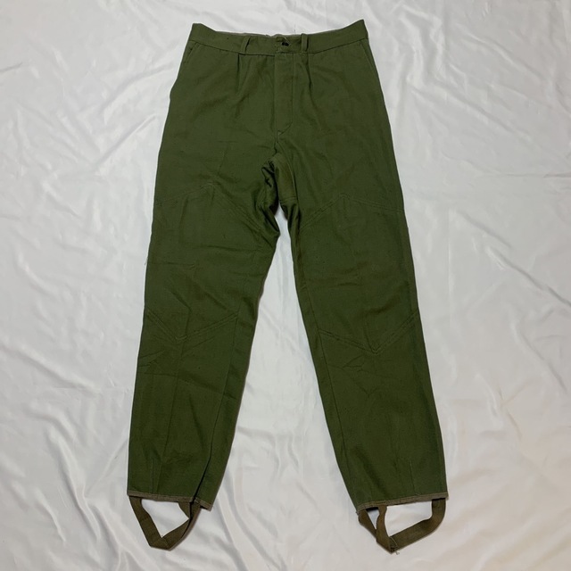 vintage military パンツ　フリーサイズ