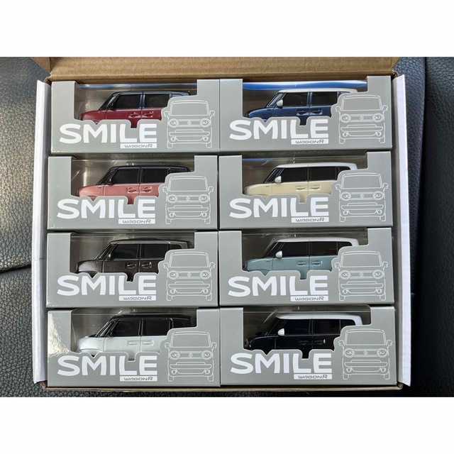 スズキ ワゴンR スマイル SMILE プルバックカー カラーサンプル 8台