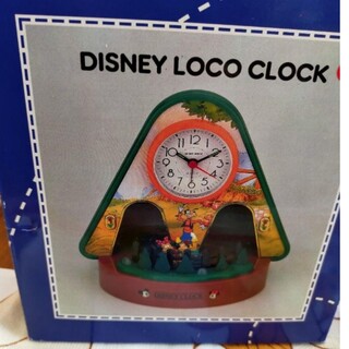 Disney - ディズニー　Disny　時計　置き型時計　目覚まし時計　やまびこトレイン　限定