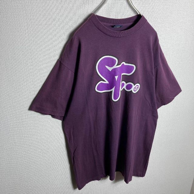 STUSSY - 【人気Lサイズ】ステューシー ビッグロゴTシャツ 即完売 
