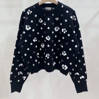 通常 1本タイプ 専用人気完売のCHANELデイジー柄ニット34 - 通販