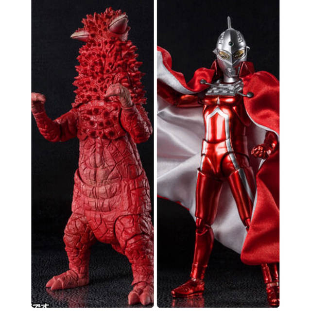 BANDAI(バンダイ)のS.H.Figuarts  ウルトラセブン　パンドン　セット エンタメ/ホビーのフィギュア(特撮)の商品写真