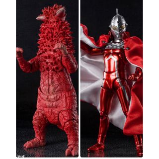 バンダイ(BANDAI)のS.H.Figuarts  ウルトラセブン　パンドン　セット(特撮)