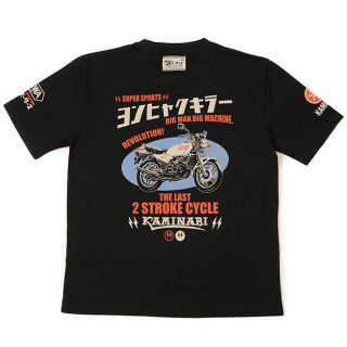 テッドマン(TEDMAN)のカミナリモータース/ヤマハRZ250/Tシャツ/ブラック/KMT-227(Tシャツ/カットソー(半袖/袖なし))