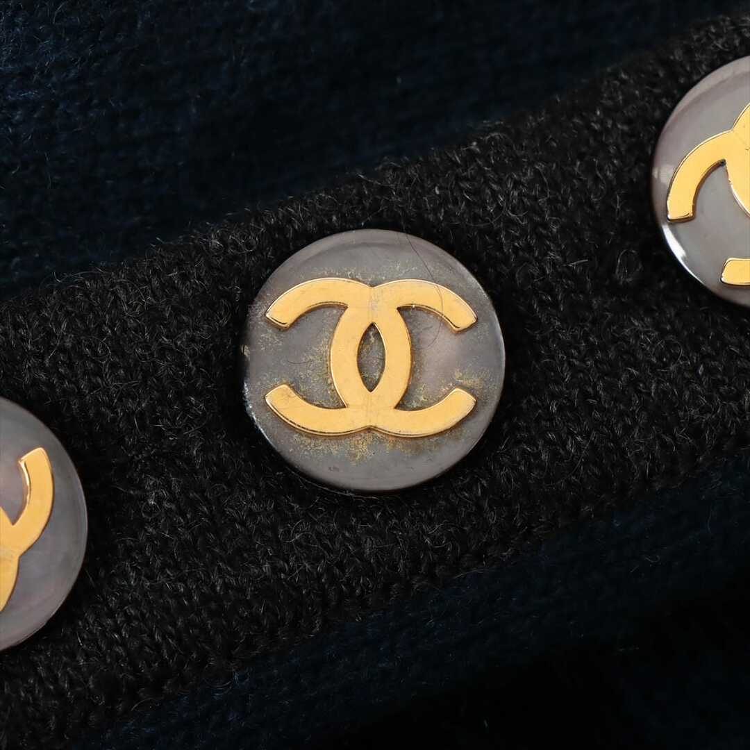 CHANEL(シャネル)のシャネル ココボタン カシミヤ 34 ネイビー レディース その他トップス レディースのレッグウェア(タイツ/ストッキング)の商品写真