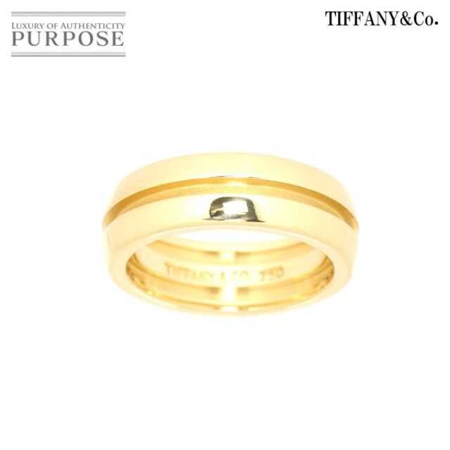 Tiffany ティファニー YG イエローゴールドリング 750