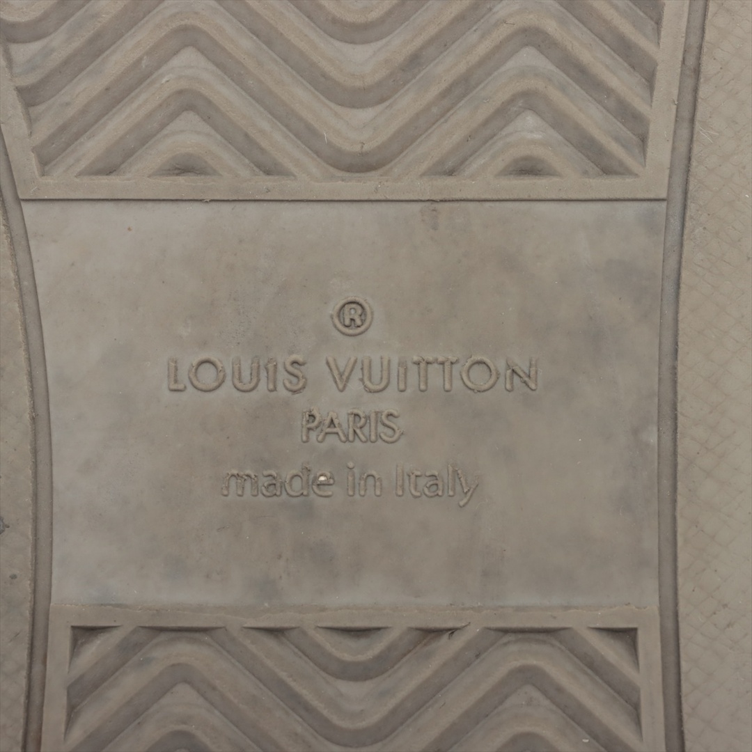 LOUIS VUITTON(ルイヴィトン)のヴィトン リヴォリライン PVC×レザー 7 1/2 ブラック×グレー メ メンズの靴/シューズ(スニーカー)の商品写真