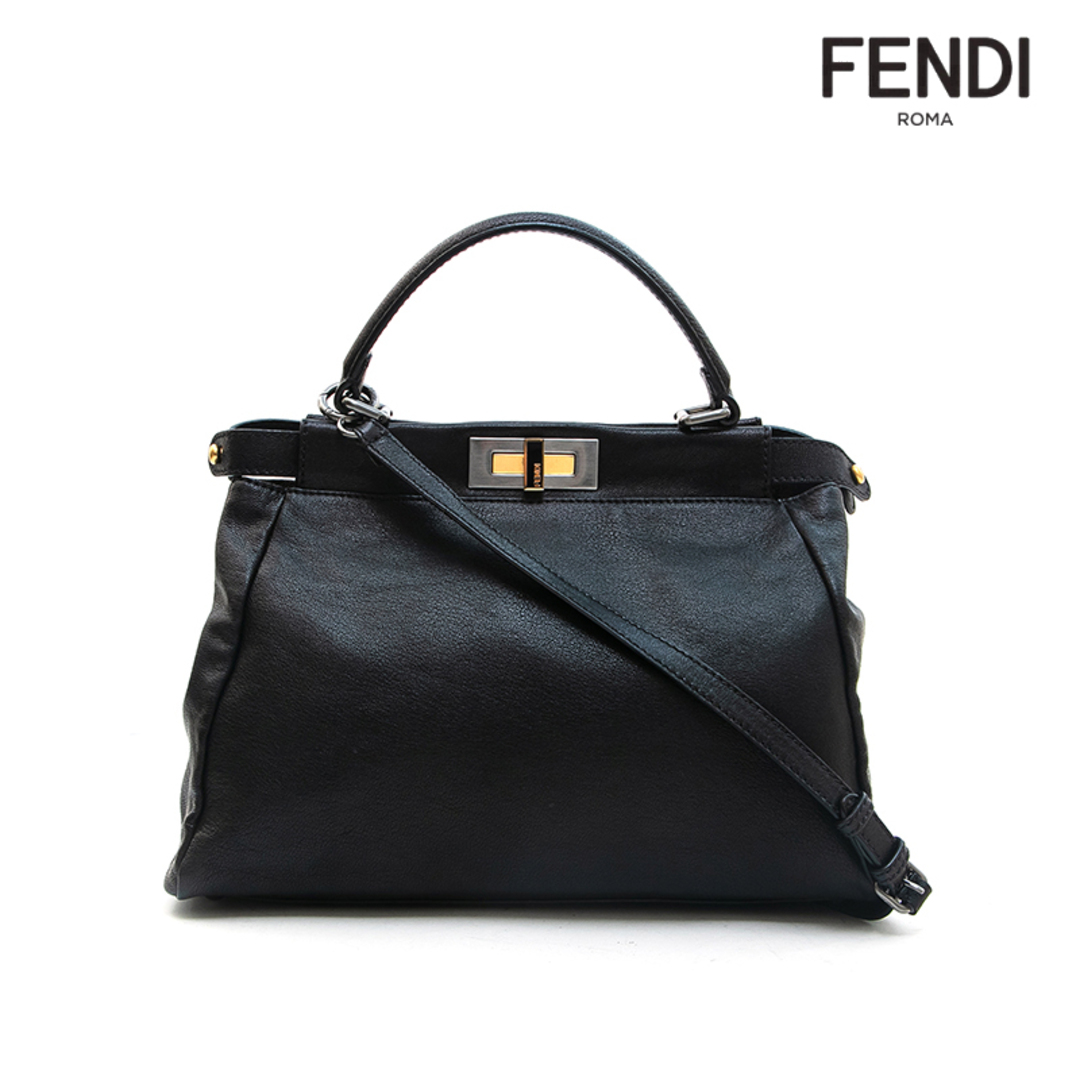 フェンディ FENDI ピーカブー 2WAY ショルダー ハンドバッグ