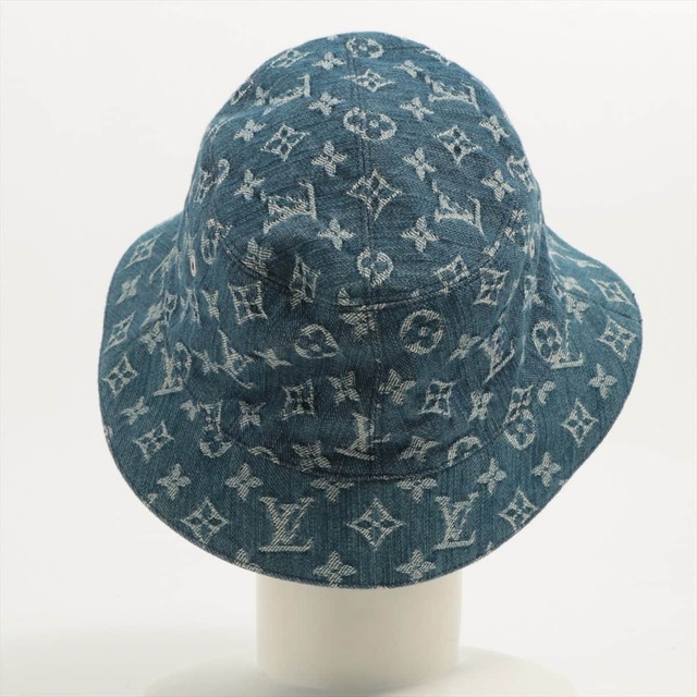 100%正規品 ヴィトン ボネ ハット モノグラム エッセンシャル 最高の品質の ノースフェイス帽子 コットン  ブルー ユニセック