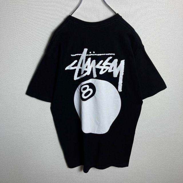 【SALE中！】ステューシー エイトボール Tシャツ Lサイズ 黒 ブラック