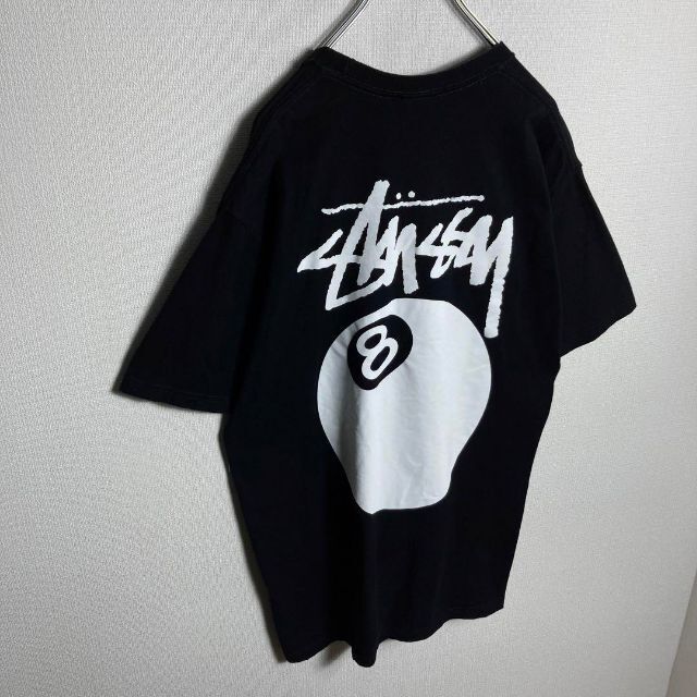 【極美品】ステューシー　8ボール　Tシャツ　人気Lサイズ　即完売モデル