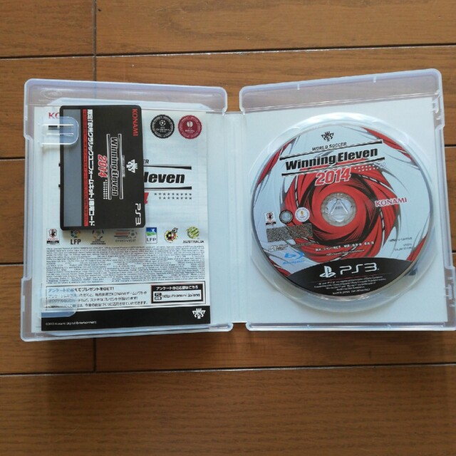 KONAMI(コナミ)のワールドサッカー ウイニングイレブン 2014 PS3 エンタメ/ホビーのゲームソフト/ゲーム機本体(家庭用ゲームソフト)の商品写真