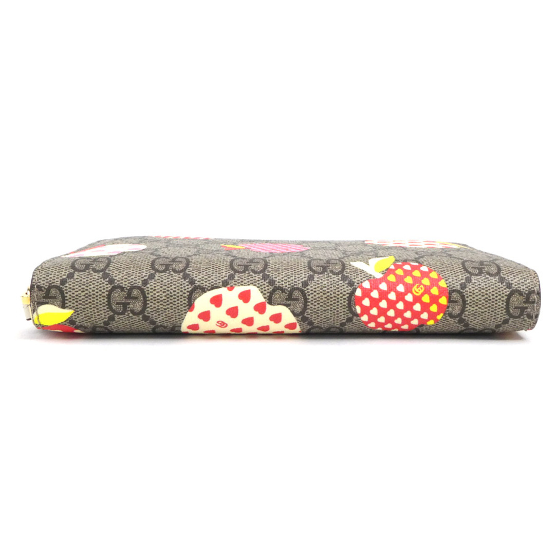 Gucci - グッチ GUCCI ラウンドファスナー長財布 レ ポム アップル+