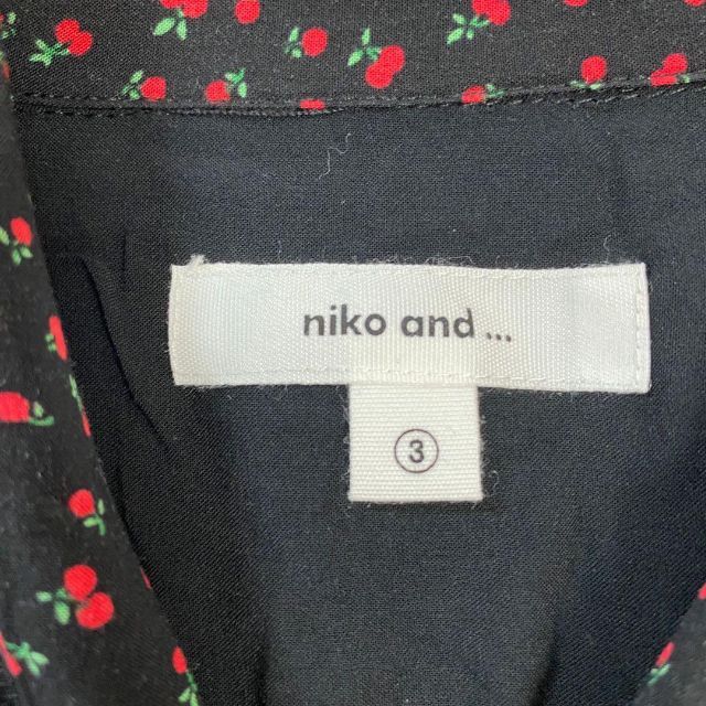 niko and...(ニコアンド)のniko and... シャツ　半袖シャツ メンズ　レディース　[ M ] レディースのトップス(シャツ/ブラウス(半袖/袖なし))の商品写真