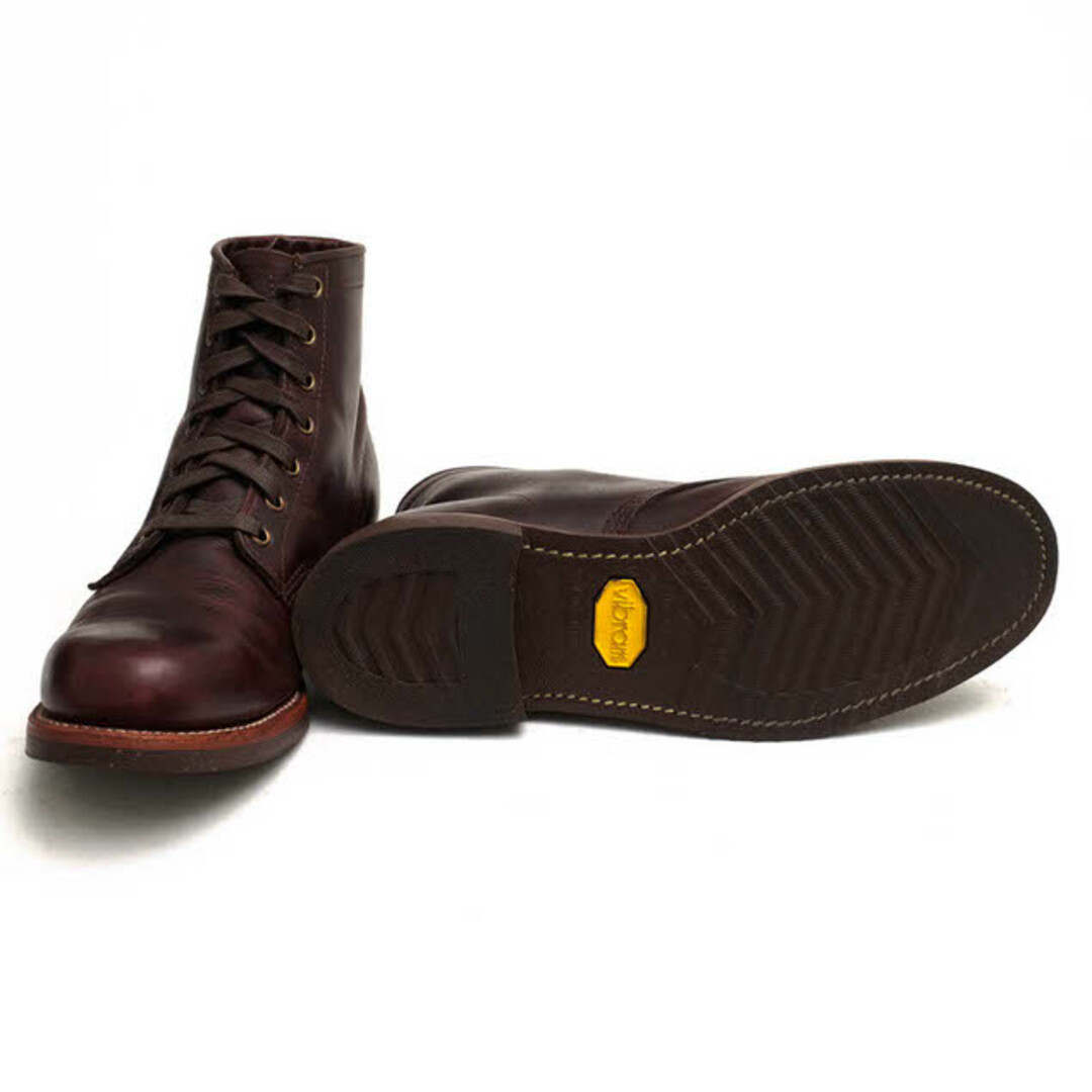 CHIPPEWA(チペワ)のチペワ／CHIPPEWA ワークブーツ シューズ 靴 メンズ 男性 男性用レザー 革 本革 レッド ブラウン 赤 茶  1901M25 6inch Utility Boots 6インチ ユーティリティーブーツ サービスブーツ Vibramソール グッドイヤーウェルト製法 メンズの靴/シューズ(ブーツ)の商品写真