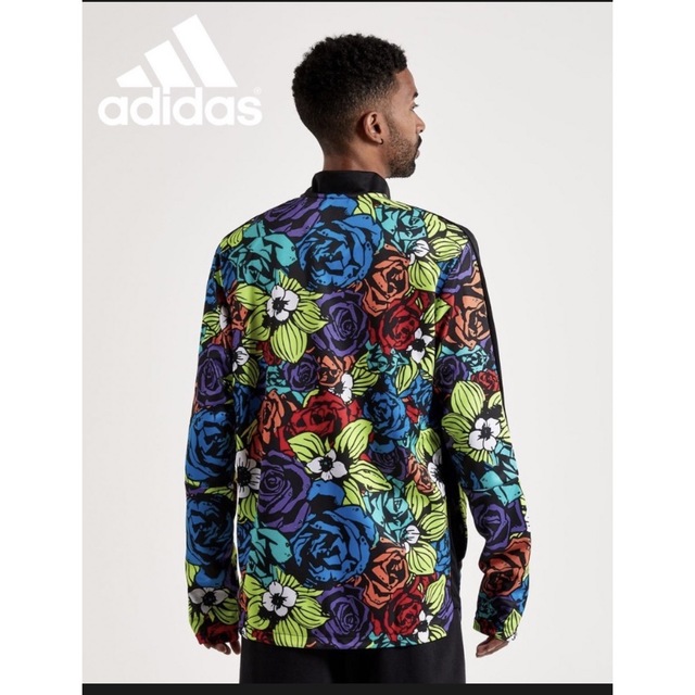 adidas(アディダス)のアディダス Adidas 花柄 マルチ トラック ジャケット ジャージ  M メンズのトップス(ジャージ)の商品写真